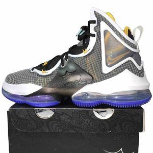 Nike Lebron 19 Hardwood Classics🔥New Black Basketball Shoes CZ0203-002 Sz10